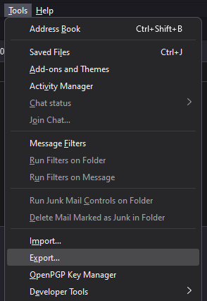 tools-export