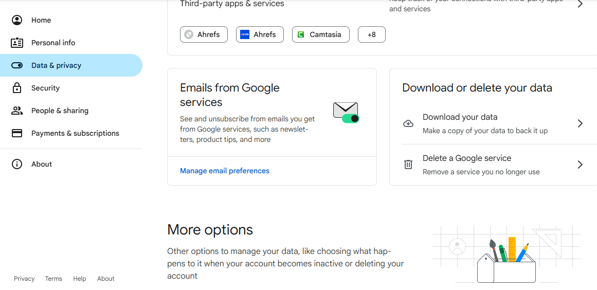 download-or-delete-data