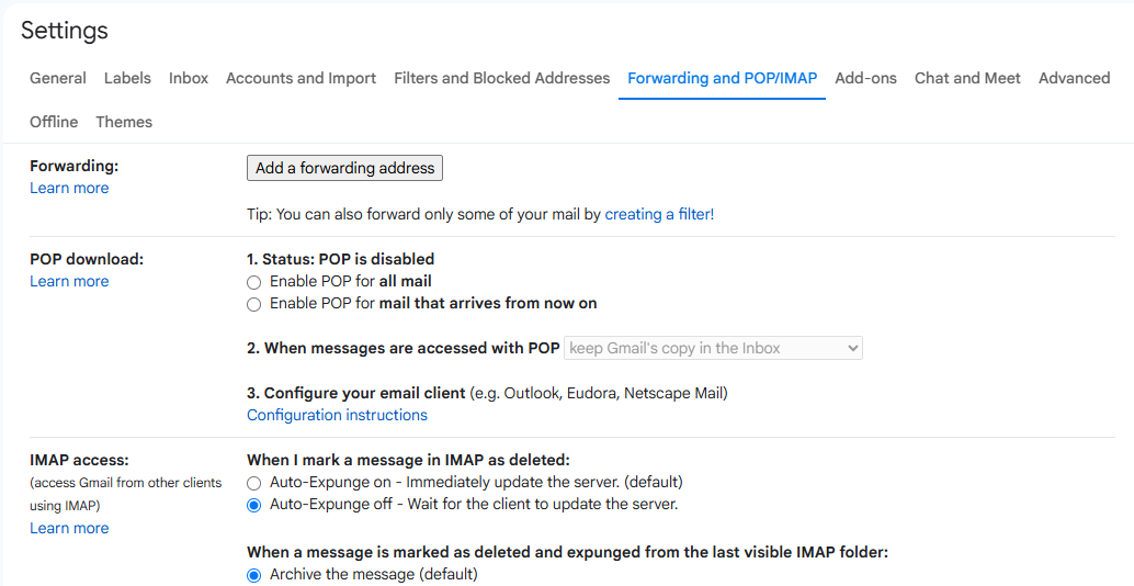 forwarding-pop-imap