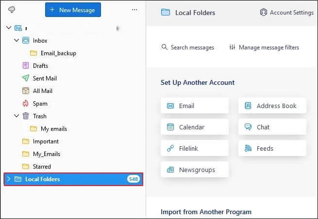 local-folders